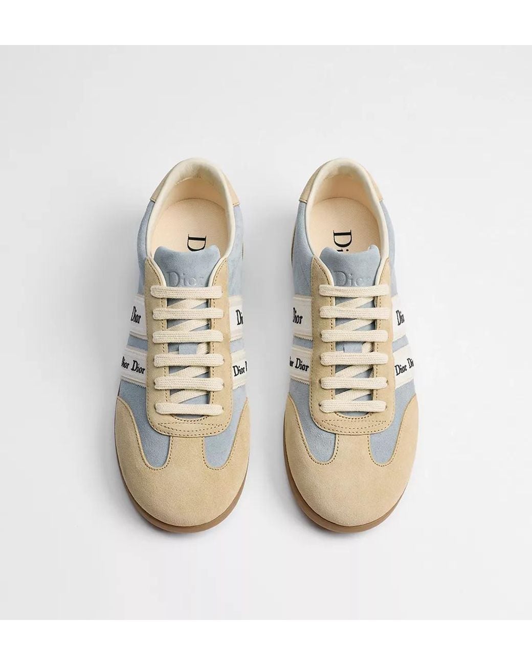 Dior White Ribbon Sneaker