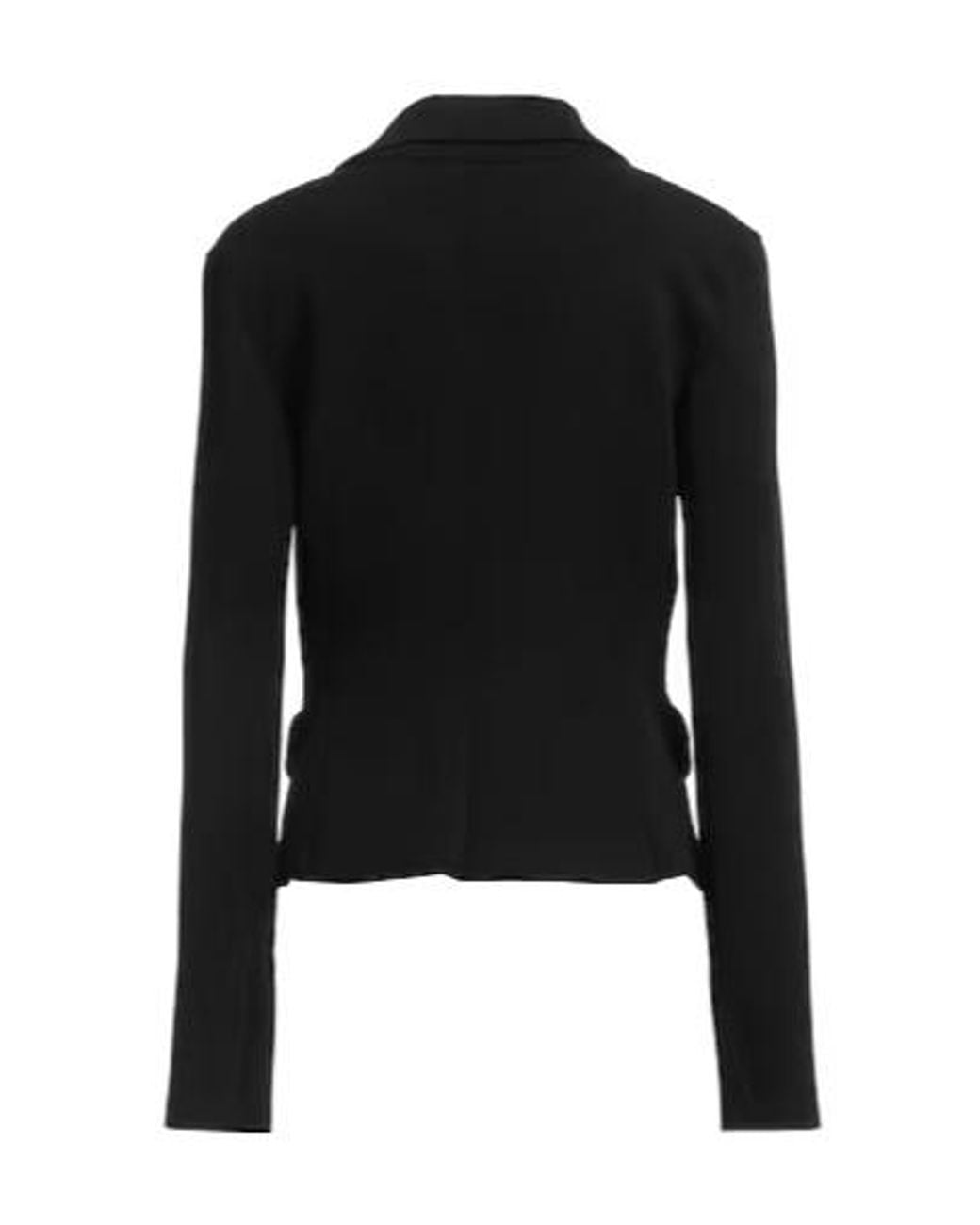 Dolce & Gabbana Black Minimalist Blazer