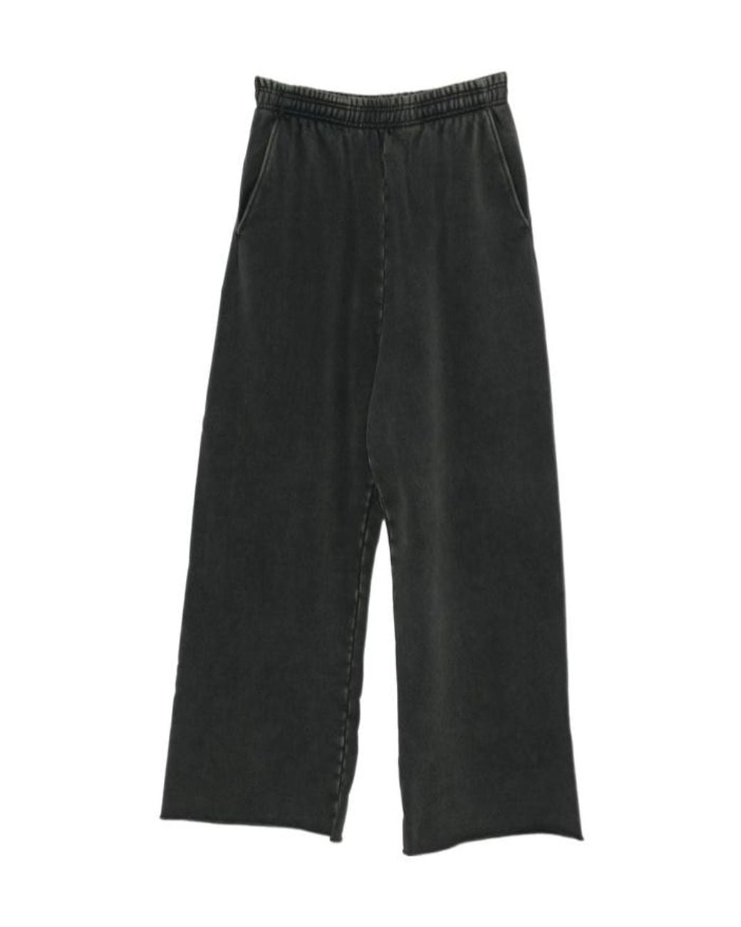 Entire studios Black Full Wide-Leg Joggers for men
