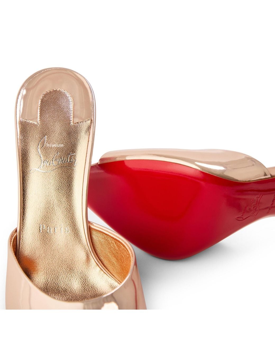 Christian Louboutin Pink Me Dolly 100 Heeled Sandals