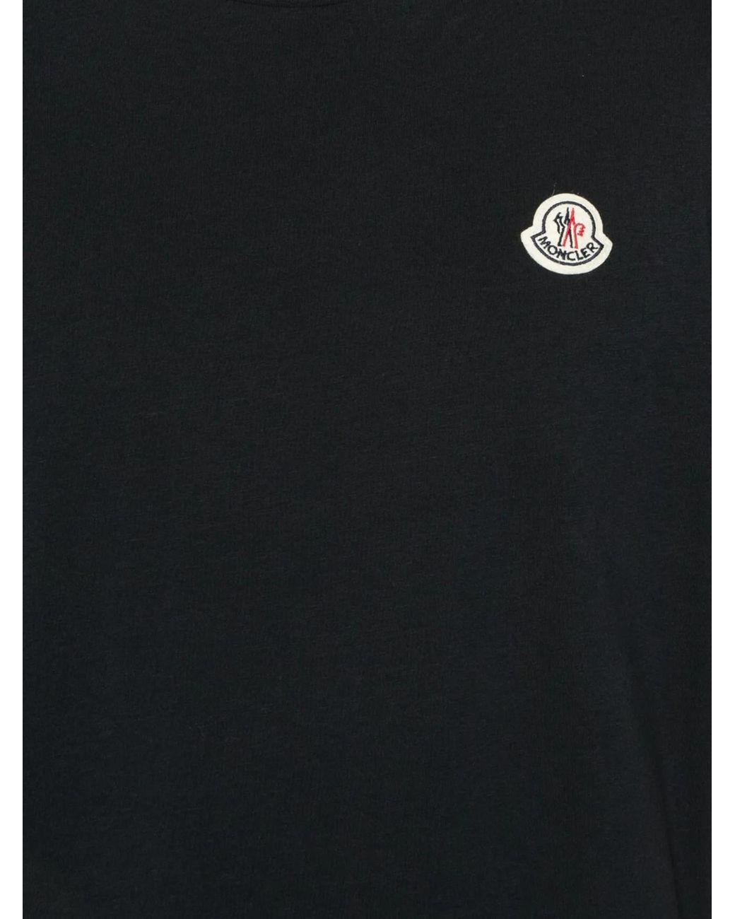 Moncler Multicolor 3 Packs Logo Patch Crewneck T-Shirt for men
