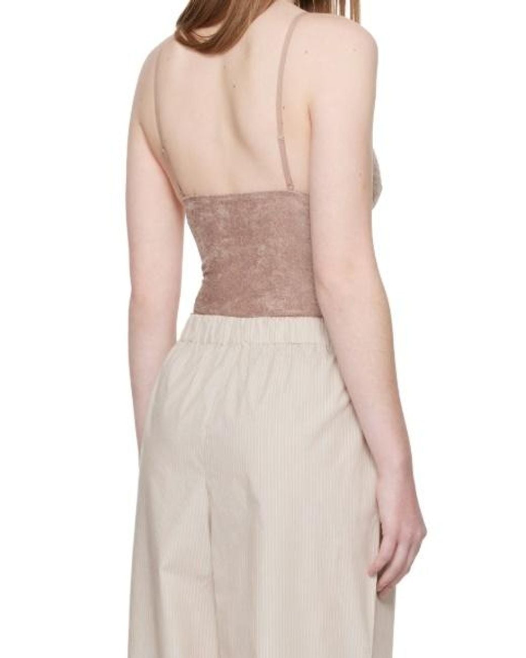 Baserange Multicolor Suspender Bodysuit