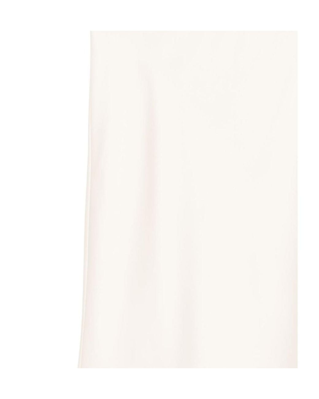D.exterior White Ivory Skirt