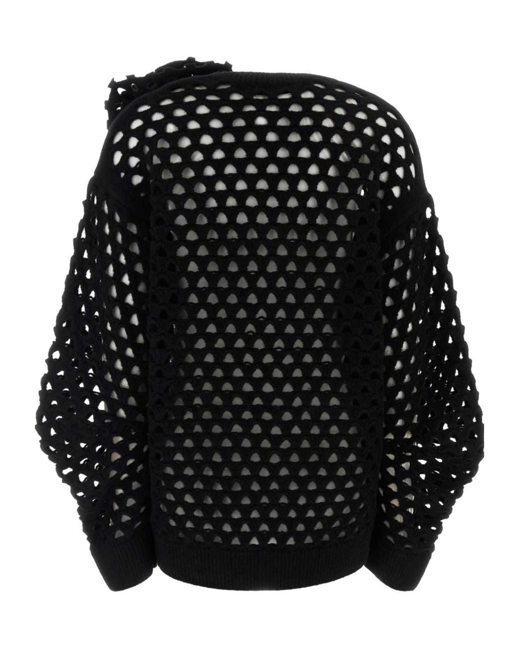 Blumarine Black Long-Sleeved Knitwear