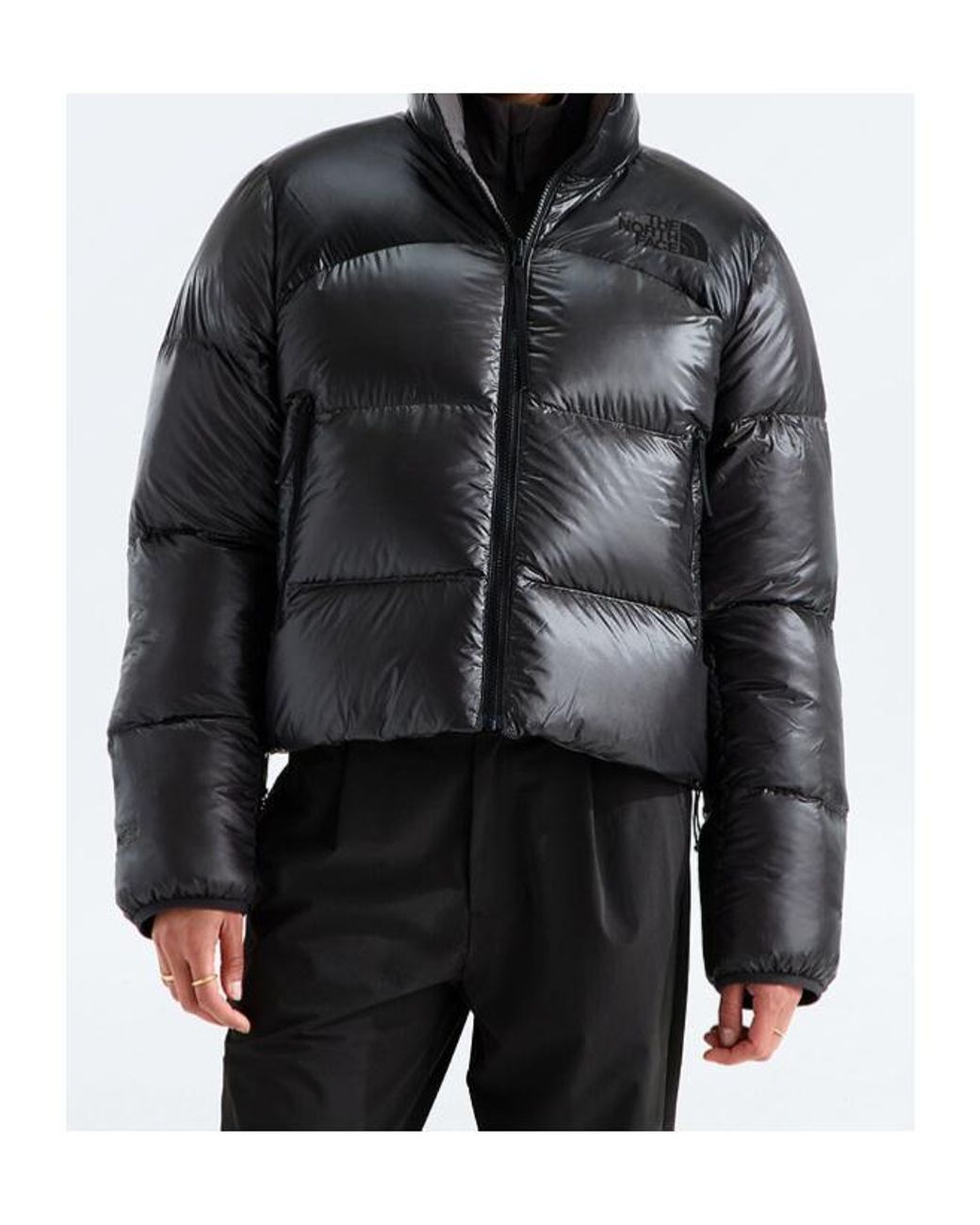 The North Face Black Pertex Nuptse Reversible Jacket