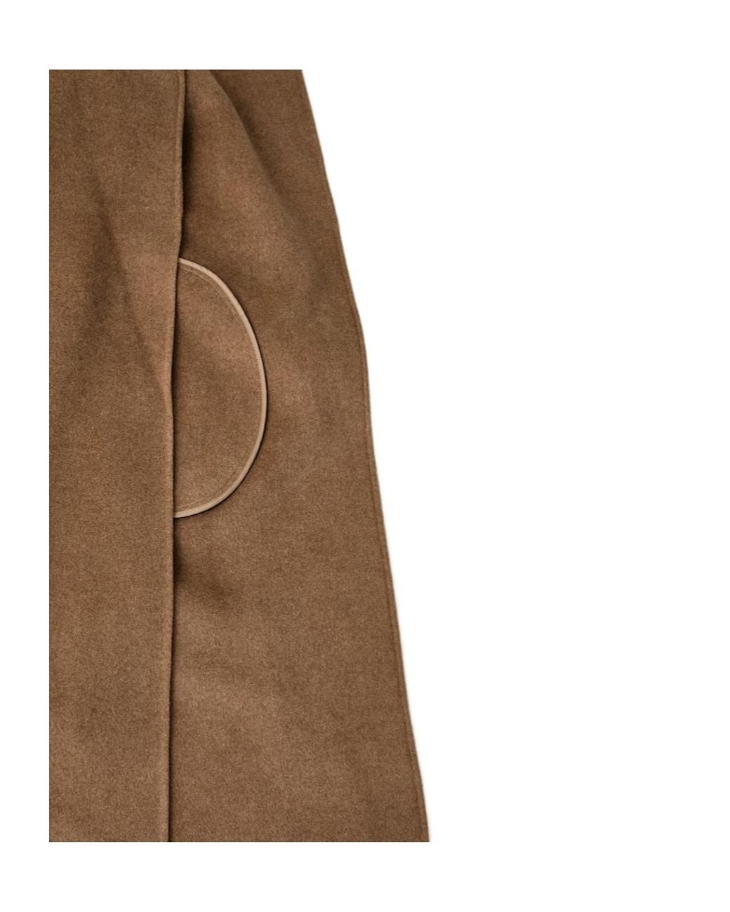 Soeur Brown Harvard Belted Wrap Coat