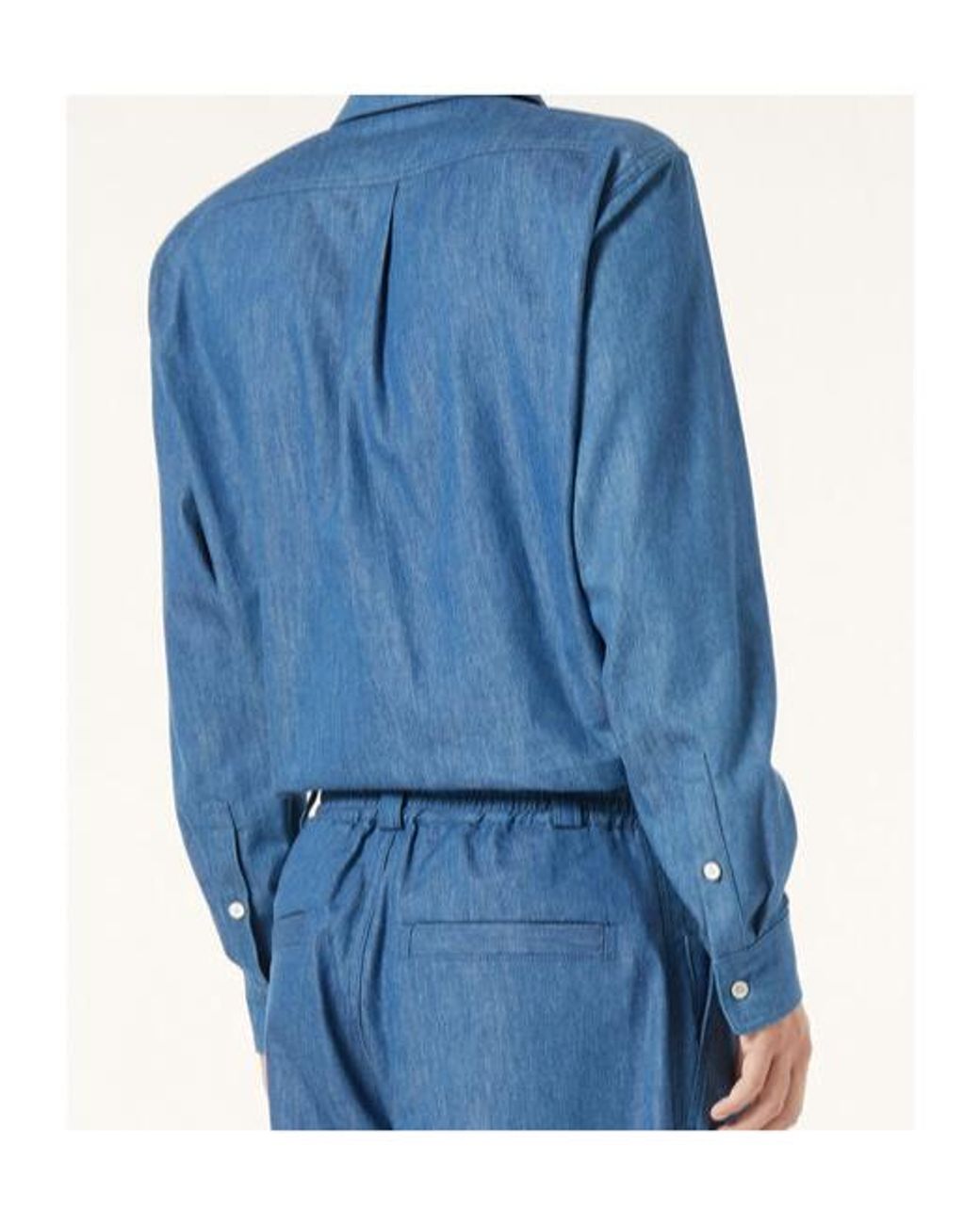 Loro Piana Blue Evie Shirt for men