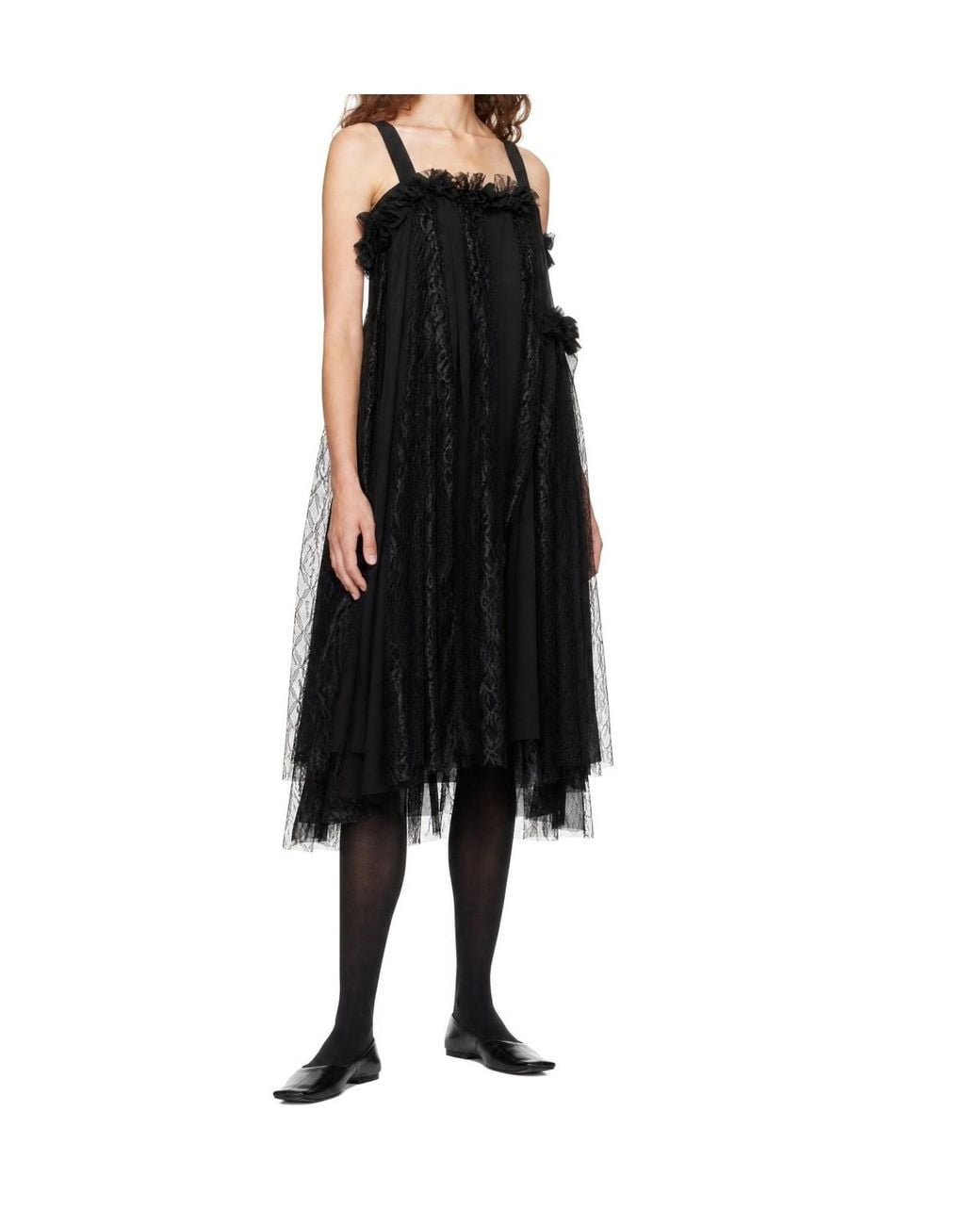 Comme des Garçons Black Sleeveless Dress