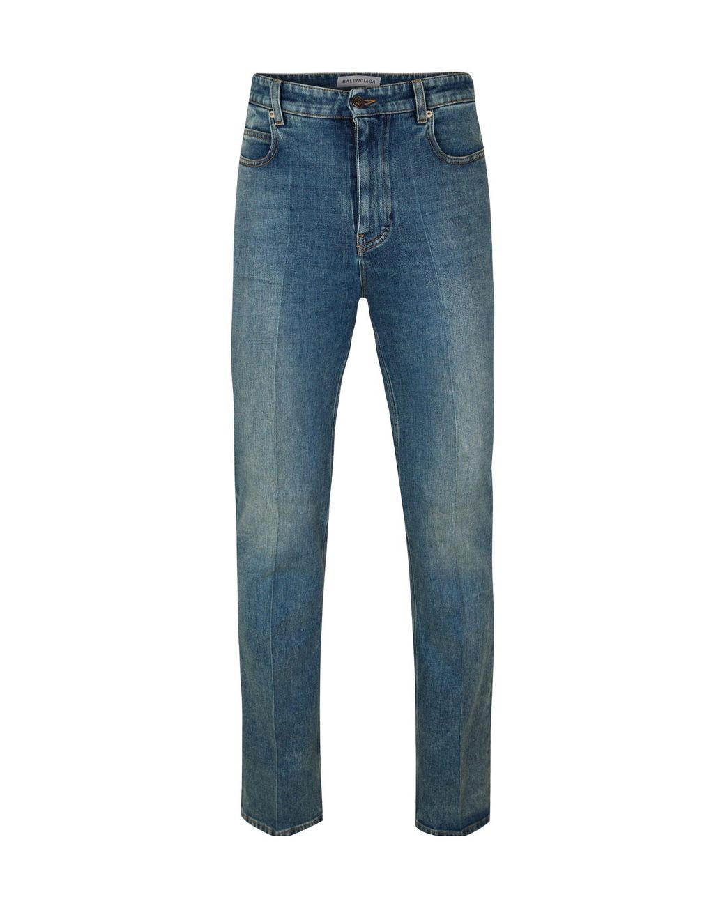Balenciaga Blue High-Waist Jeans