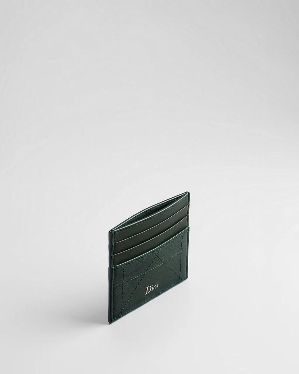 Dior Green Card Holder for men