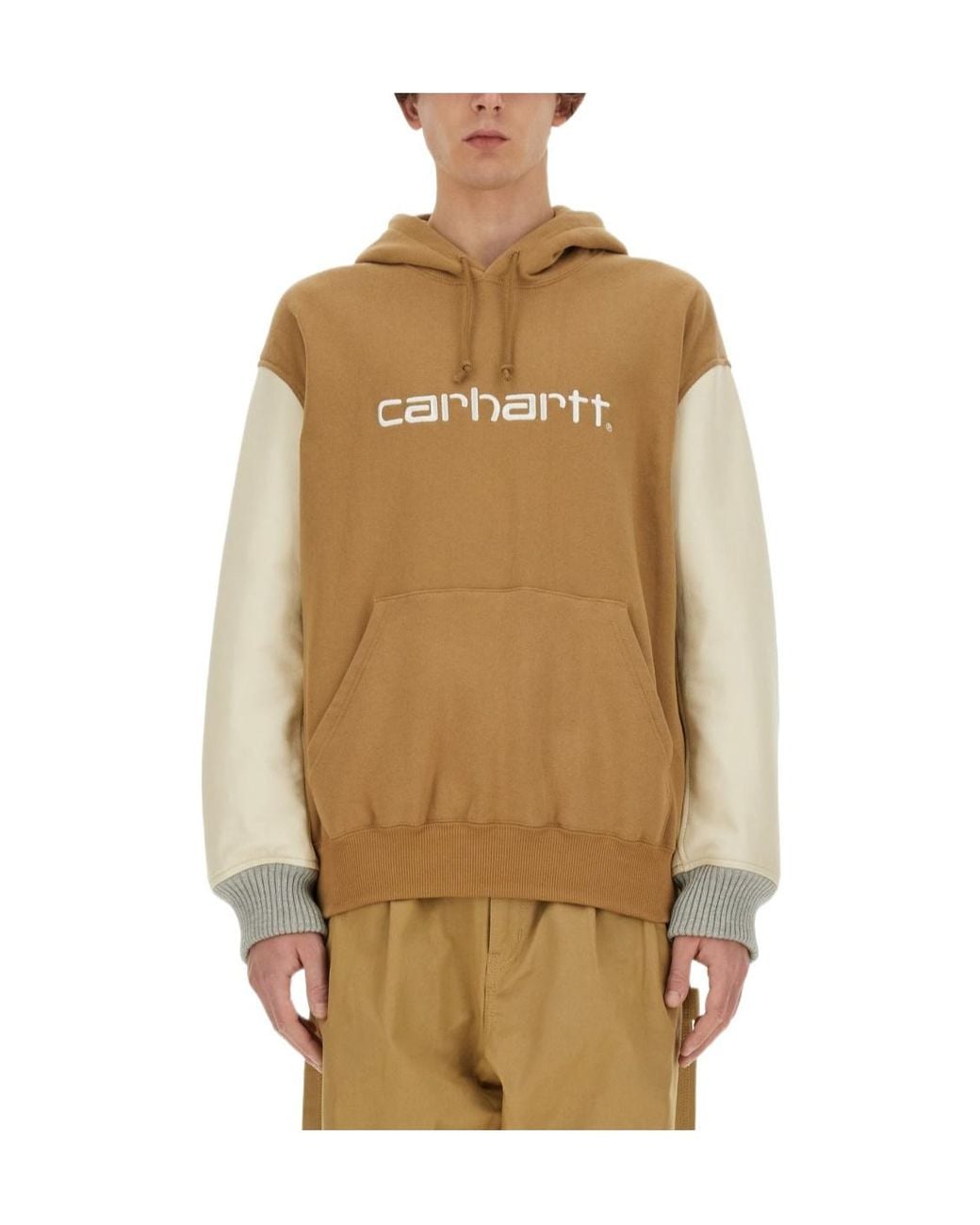 Junya Watanabe Natural X Carhartt Long-Sleeve Sweatshirt for men
