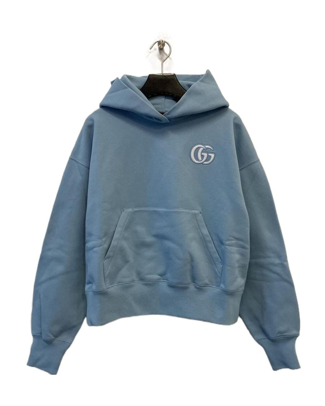 Gucci Blue Hooded Sweatshirt
