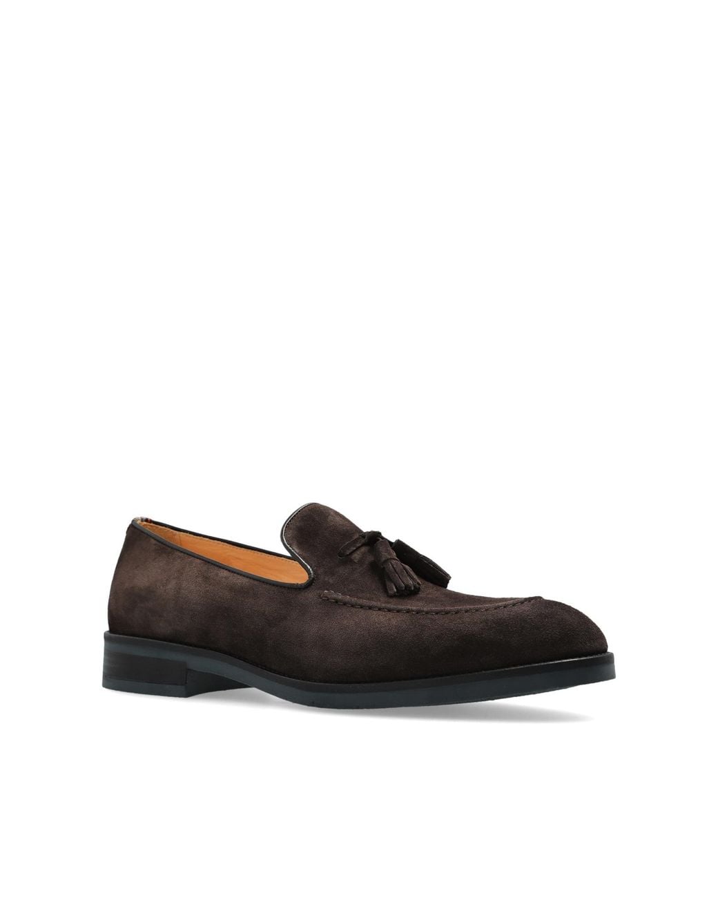 Paul Smith Black Tassel Detailed Slip-On Loafers for men