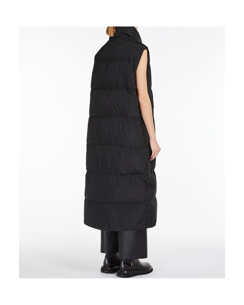 Max Mara Black The Cube Buttoned Sleeveless Gilet