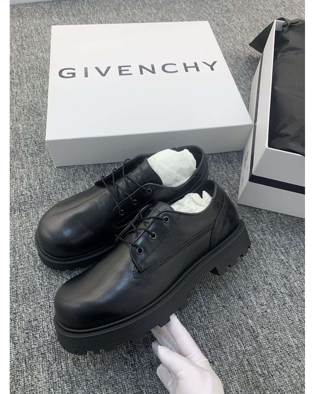 Givenchy Storm Lace-Up Shoes in Black for Men | Lyst display picture 2