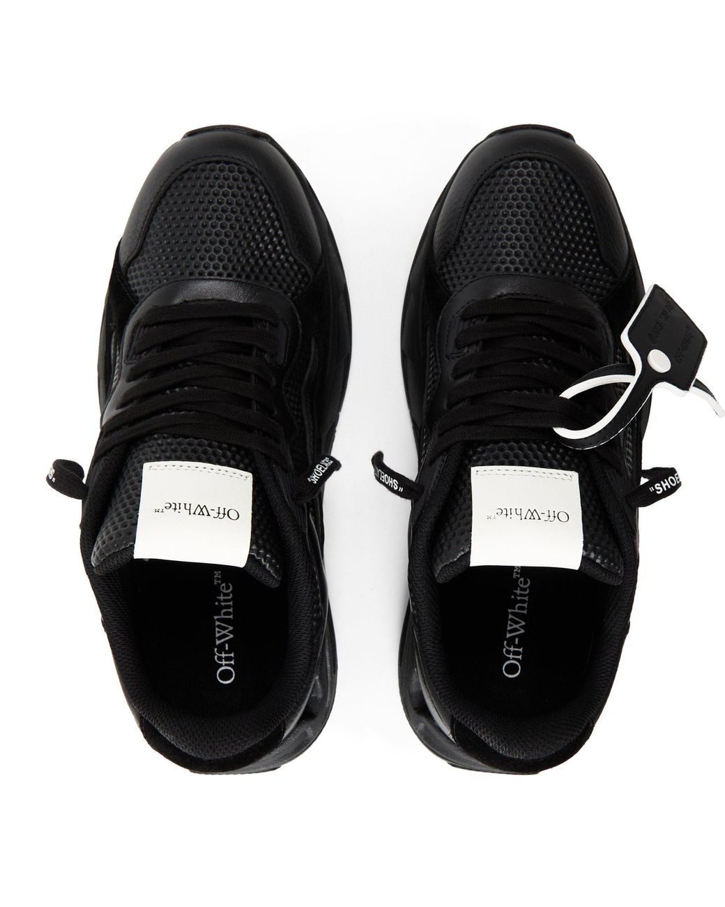 Off-White c/o Virgil Abloh Black Minimal Chunky Runners
