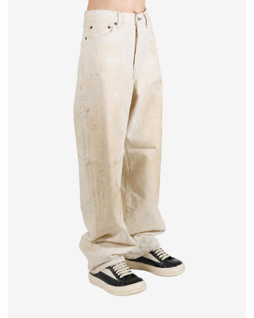 Acne Natural Multi-Pocket Jeans for men