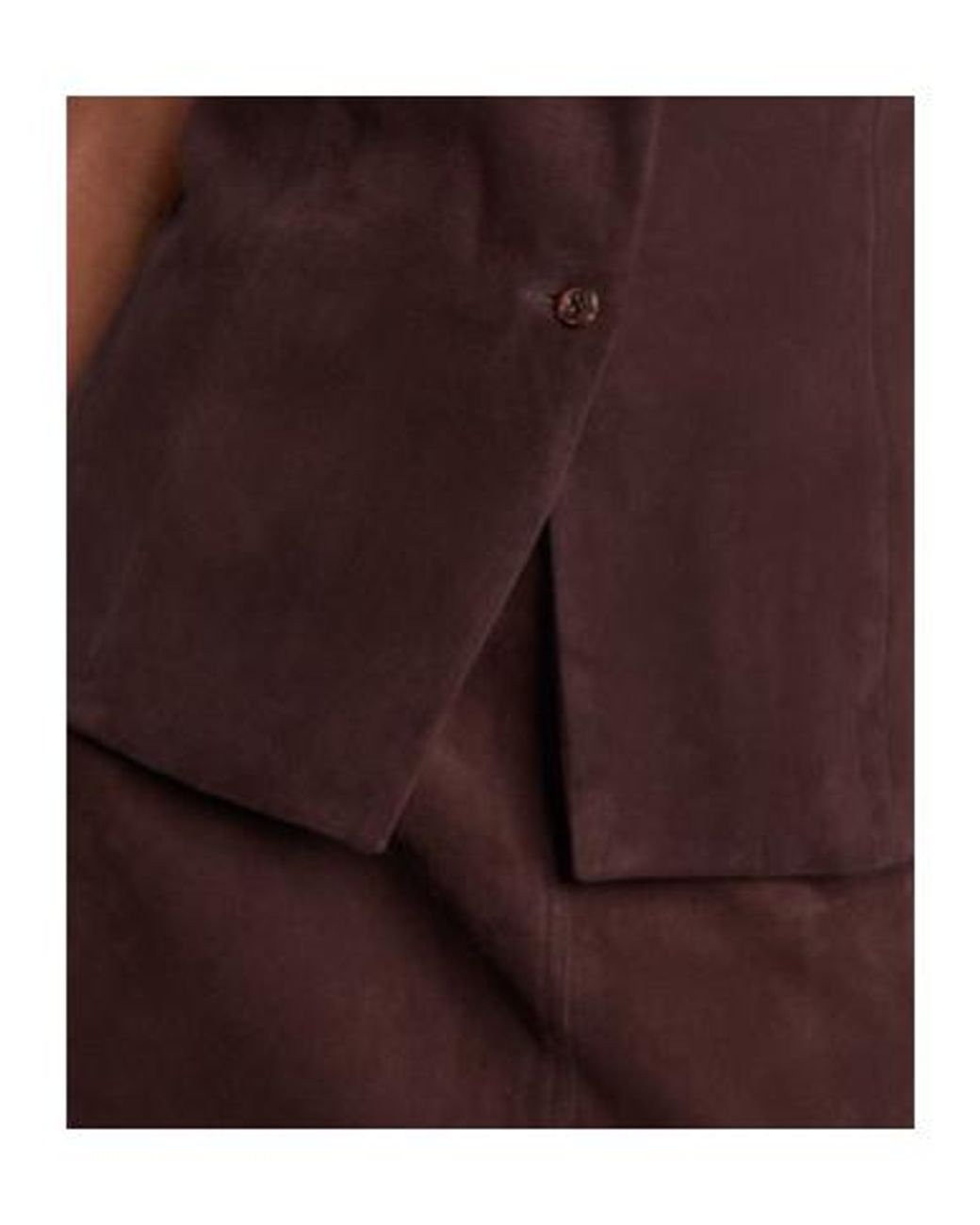 Stouls Brown Suede Casino Vest