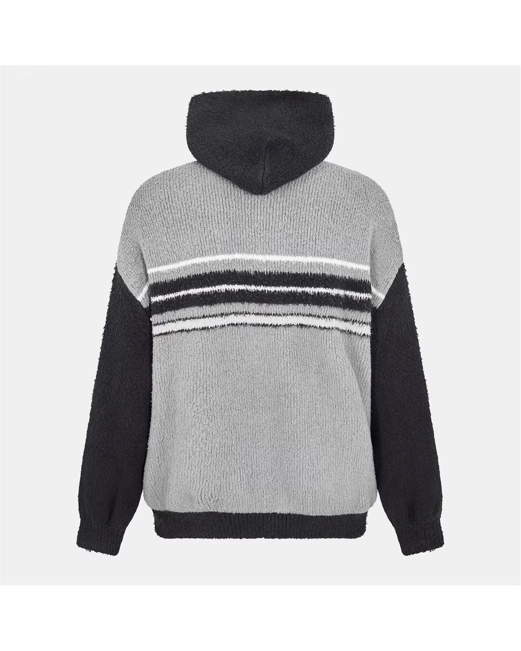 Balenciaga Gray Zip Hoodie for men