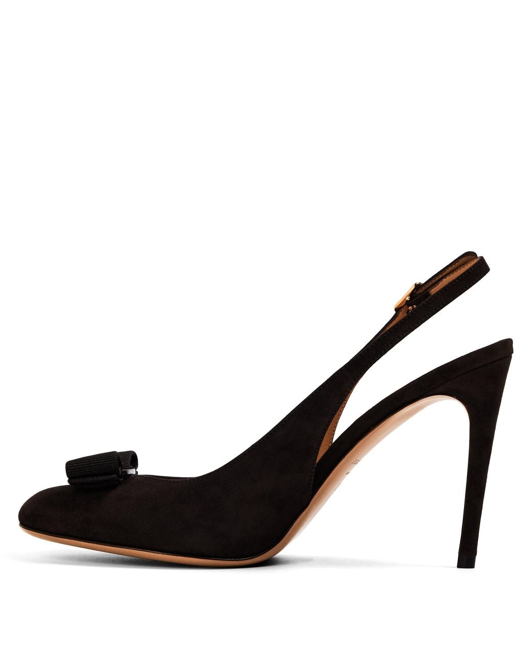Ferragamo Black Slingbacks