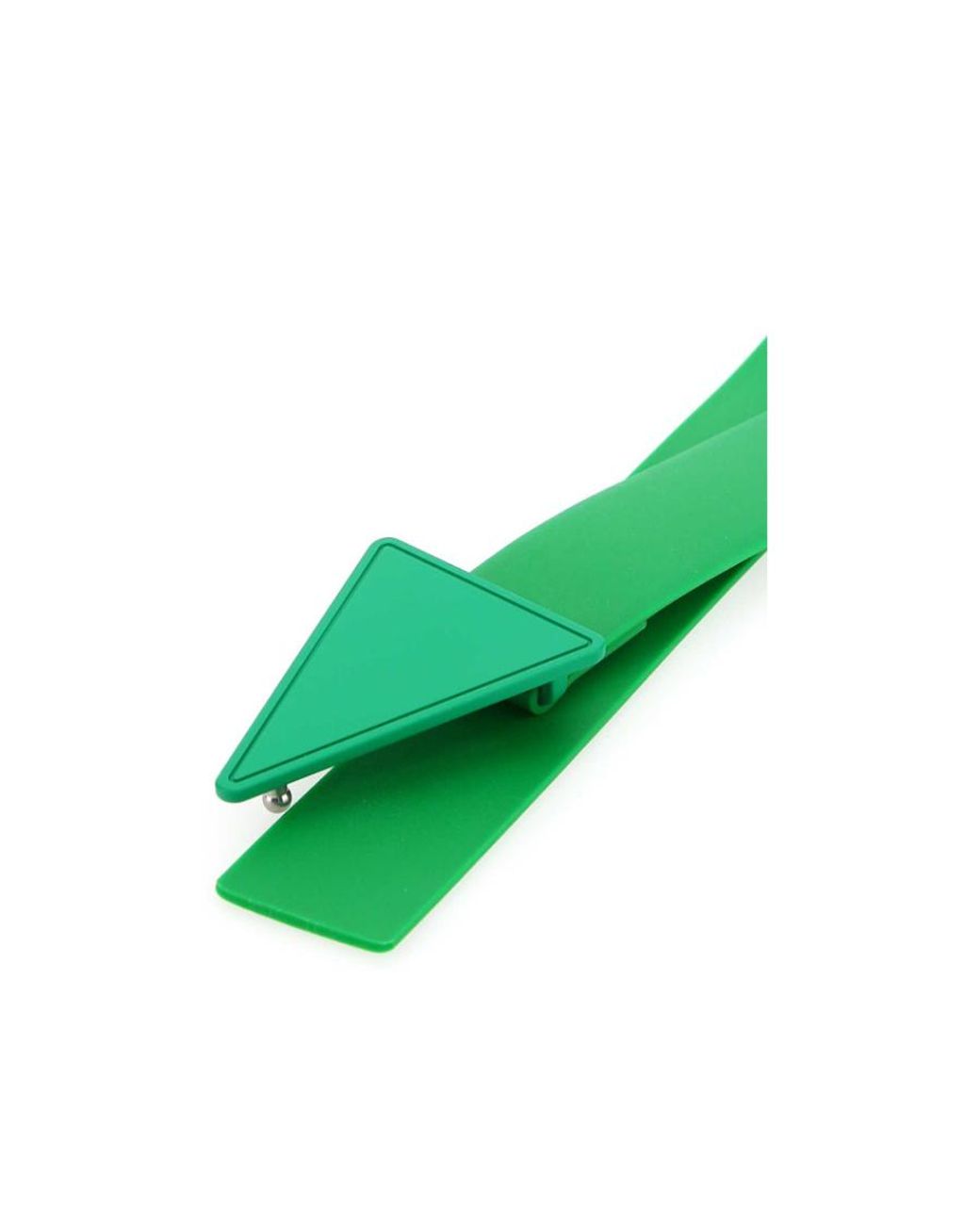 Bottega Veneta Green Triangle Patched Belt for men