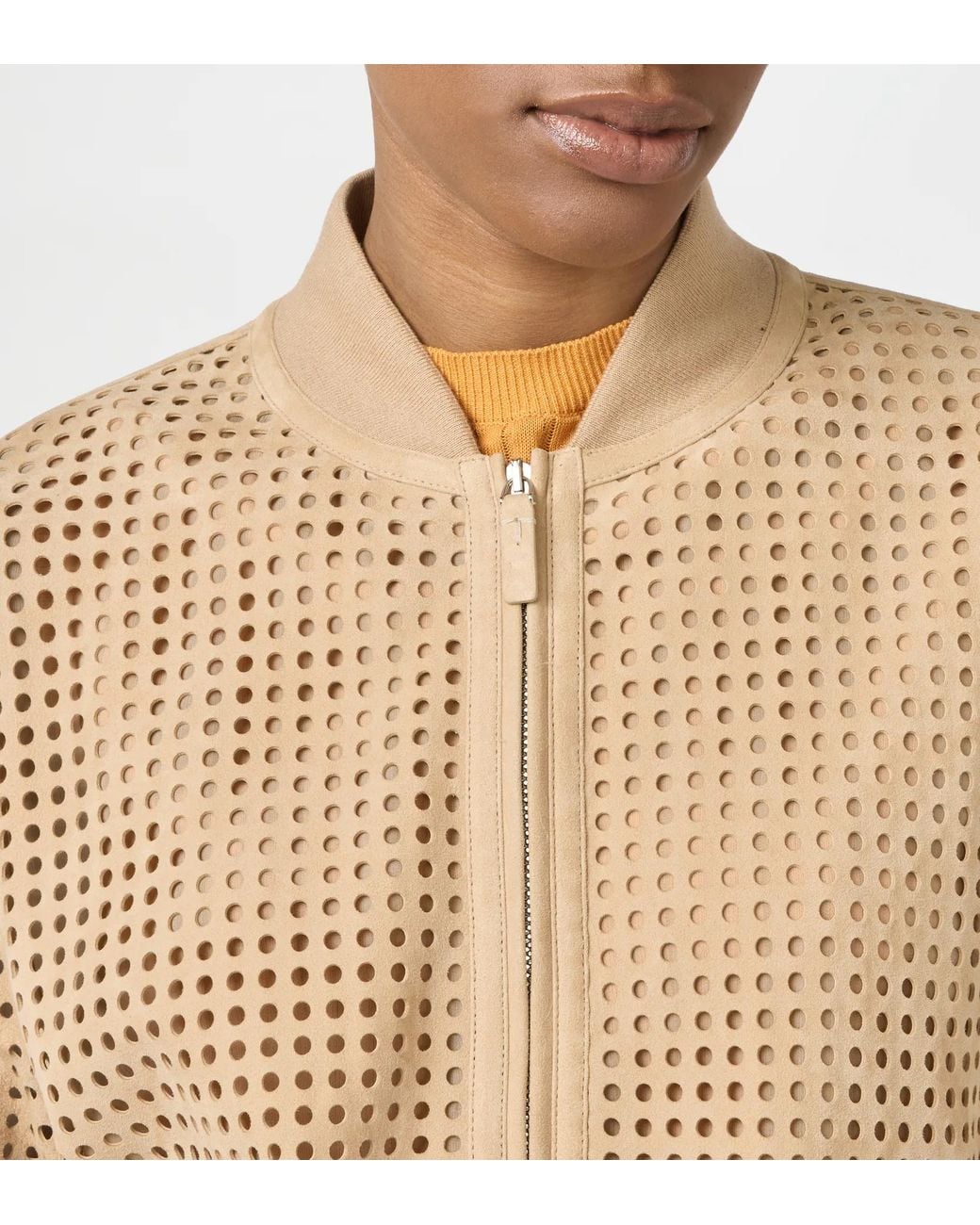 Tod's Natural Bomber Jacket