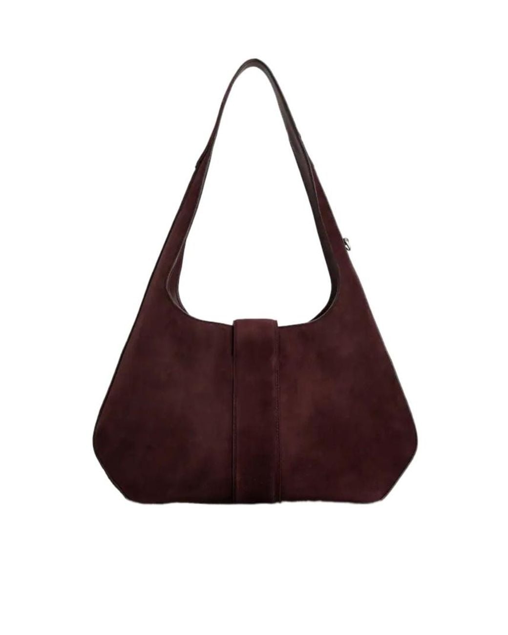 Roger Vivier Purple Belle Vivier Small Hobo Bag