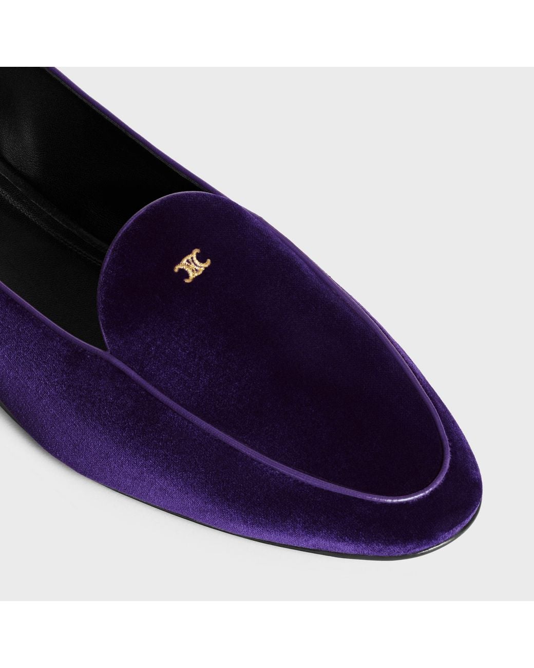 Céline Blue Aura Loafer With Triomphe for men