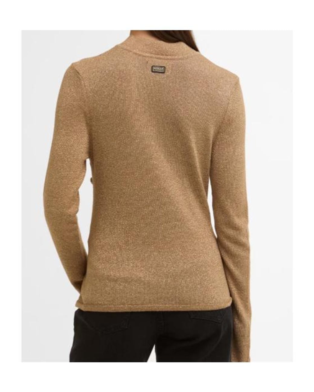 Barbour Brown Monique Knitted Jumper