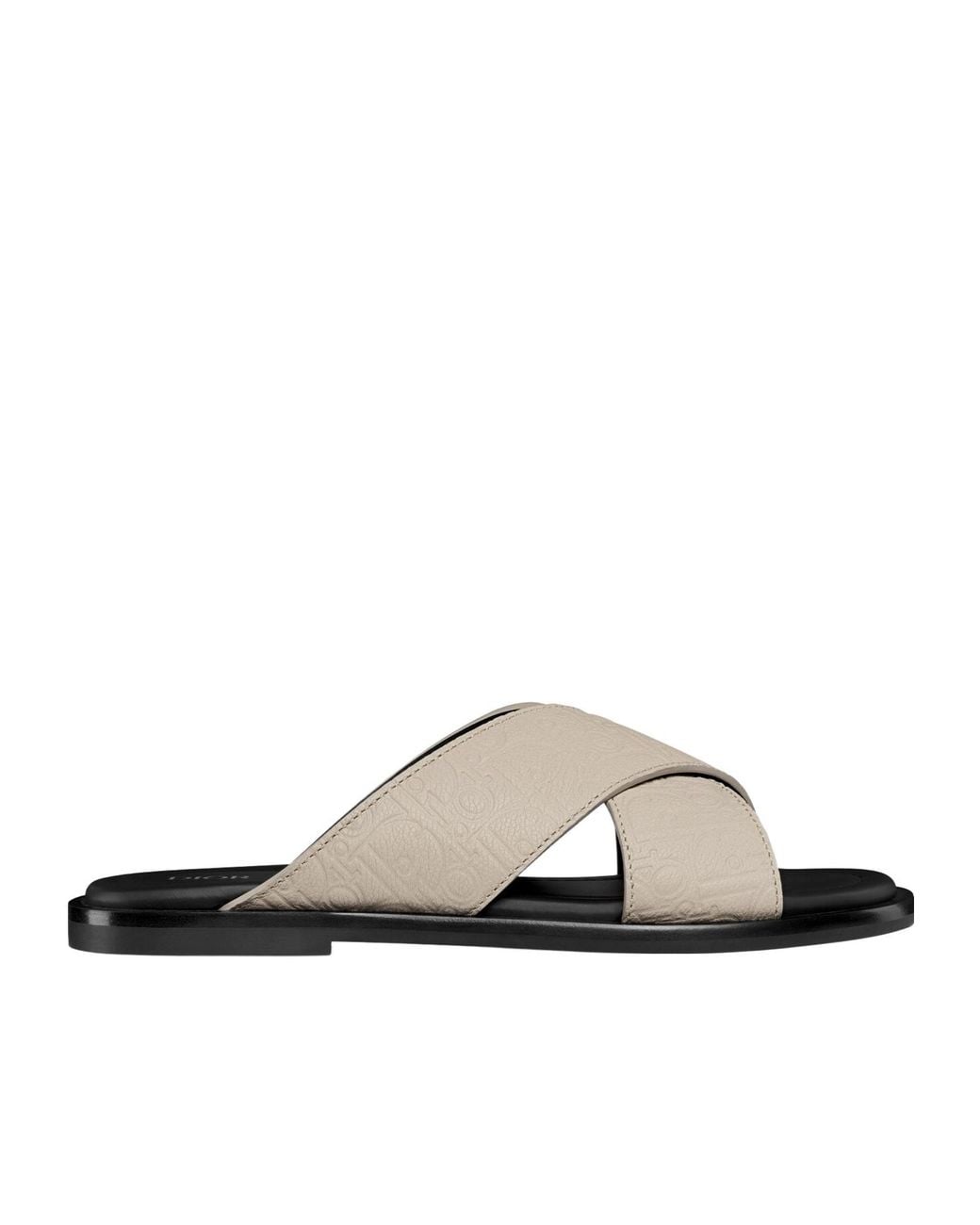 Dior White Homme Alias Slip-On Sandals for men