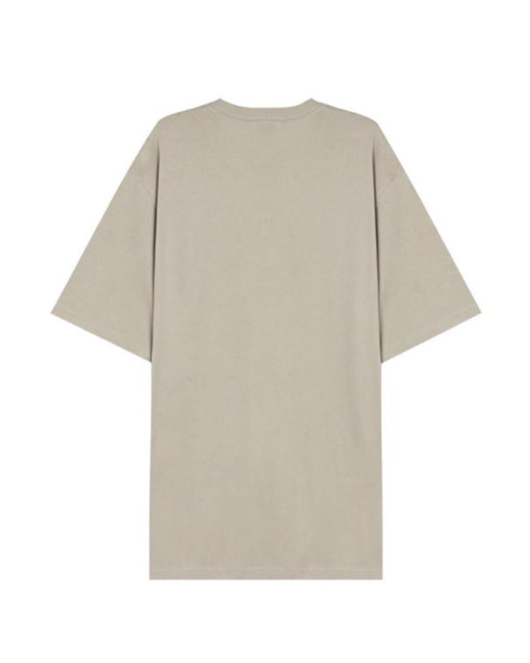 Burberry Gray Crew Neck T-Shirt for men