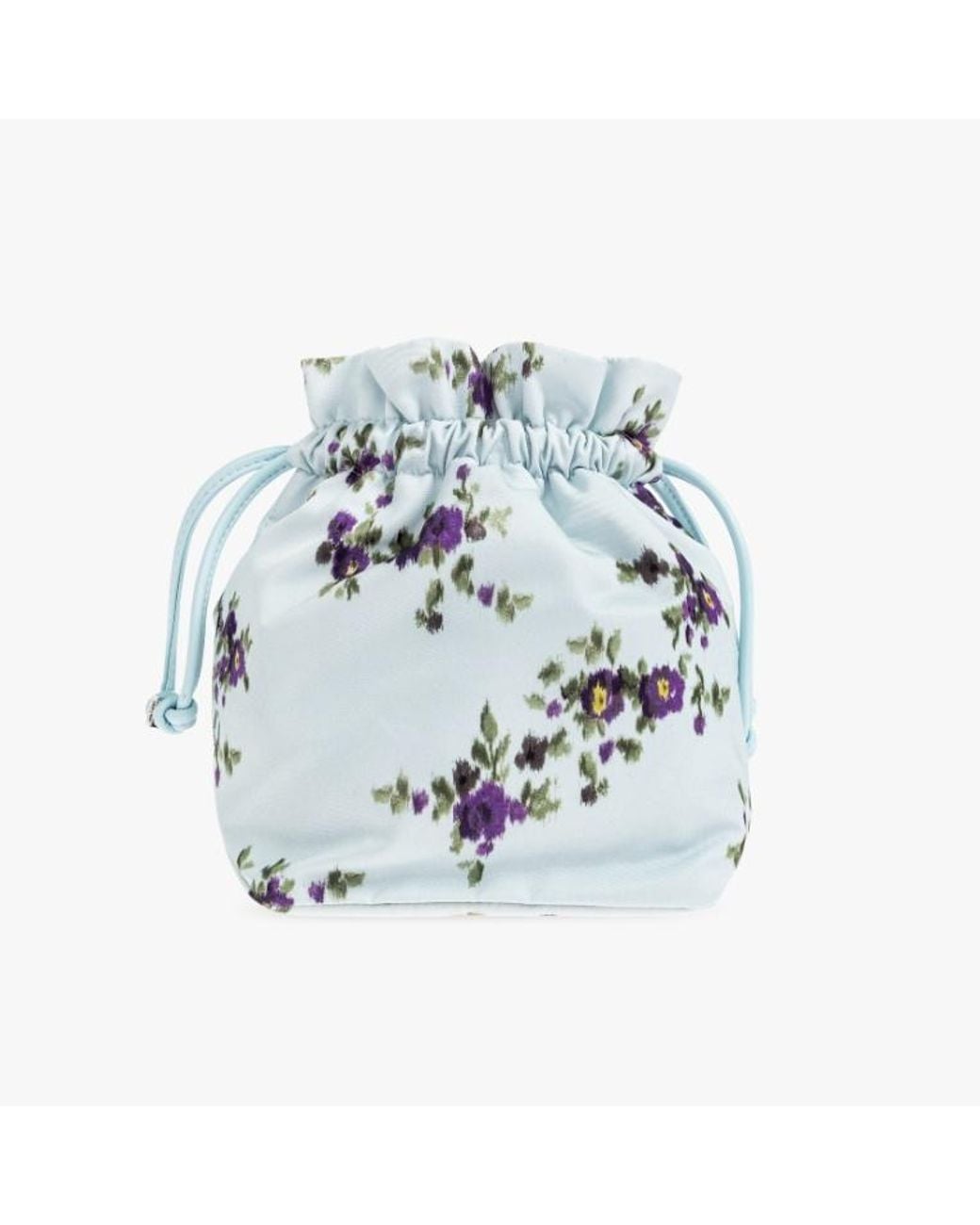 Ganni Blue Printed Pouch