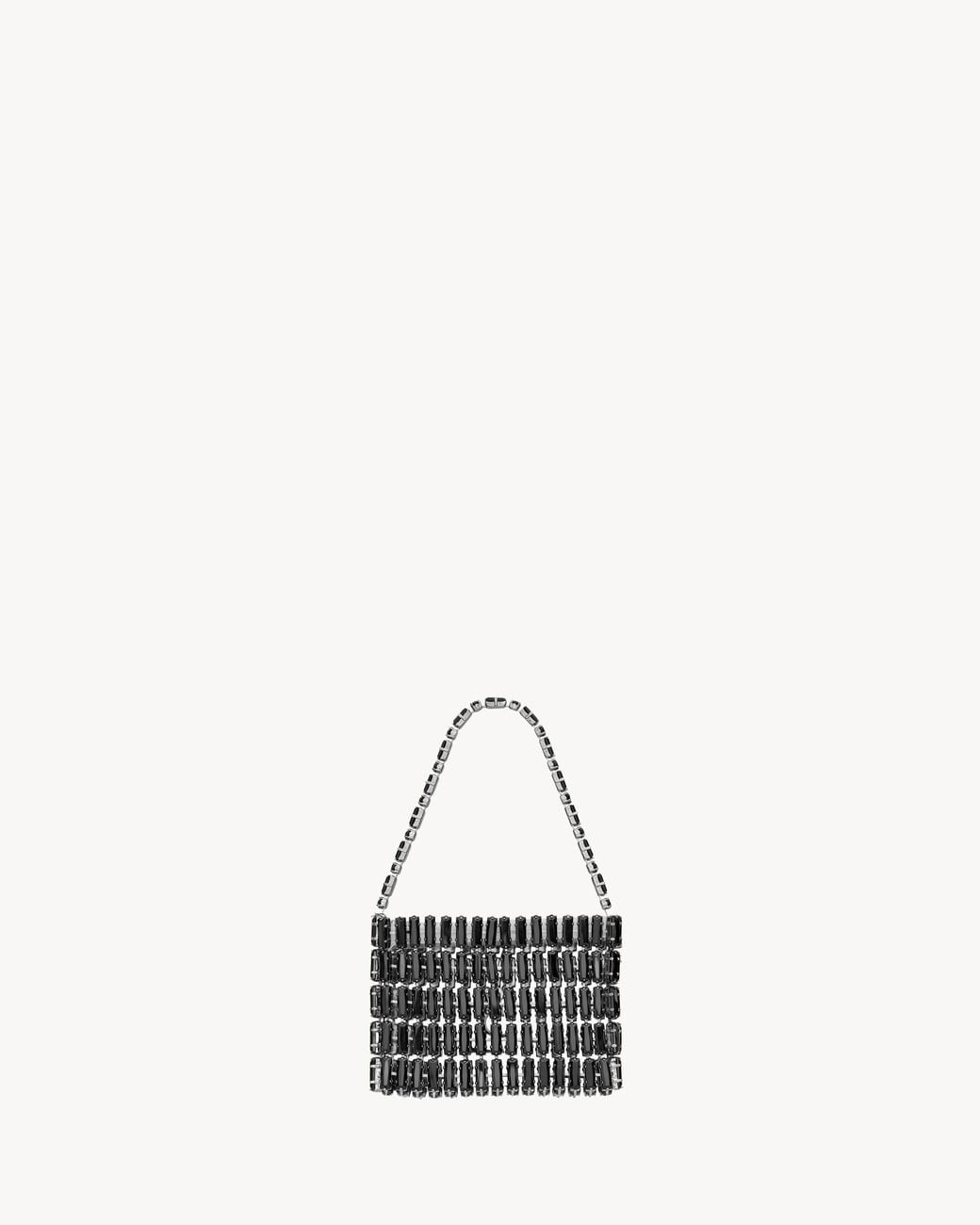 Saint Laurent White Micro Evening Bag