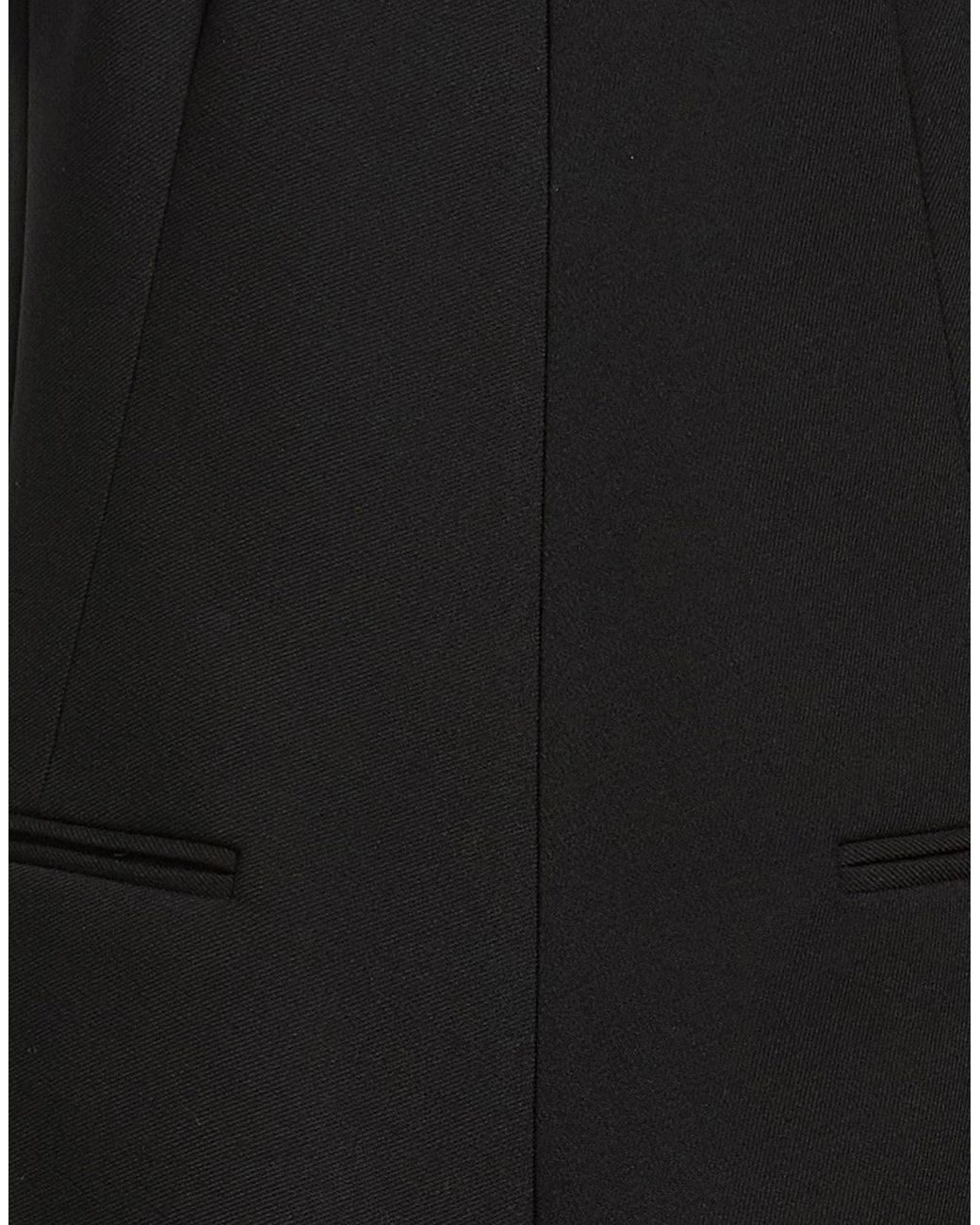MM6 by Maison Margiela Black Sleeveless A-Line Dress