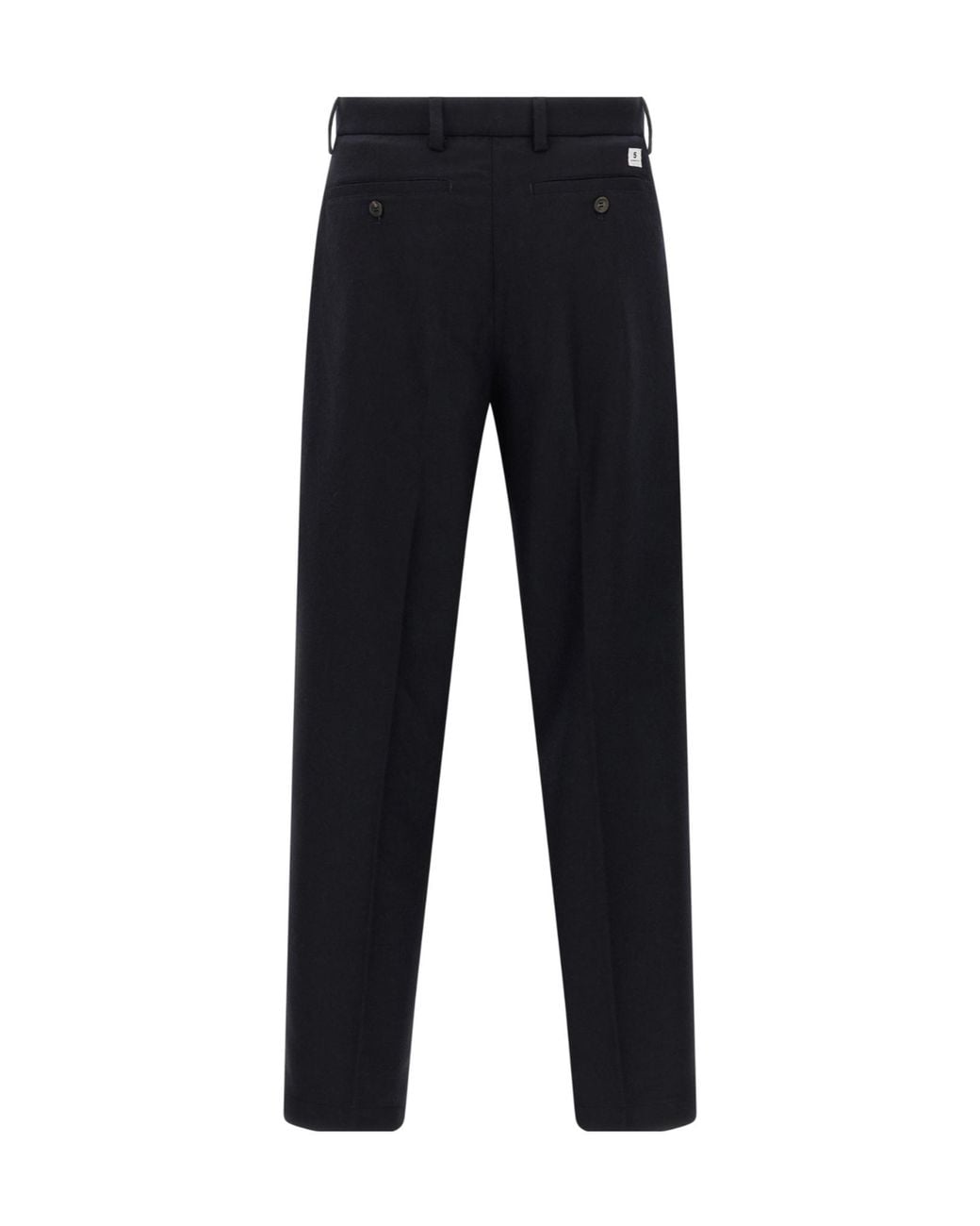 Department 5 Blue Gin Pintucks Trousers for men