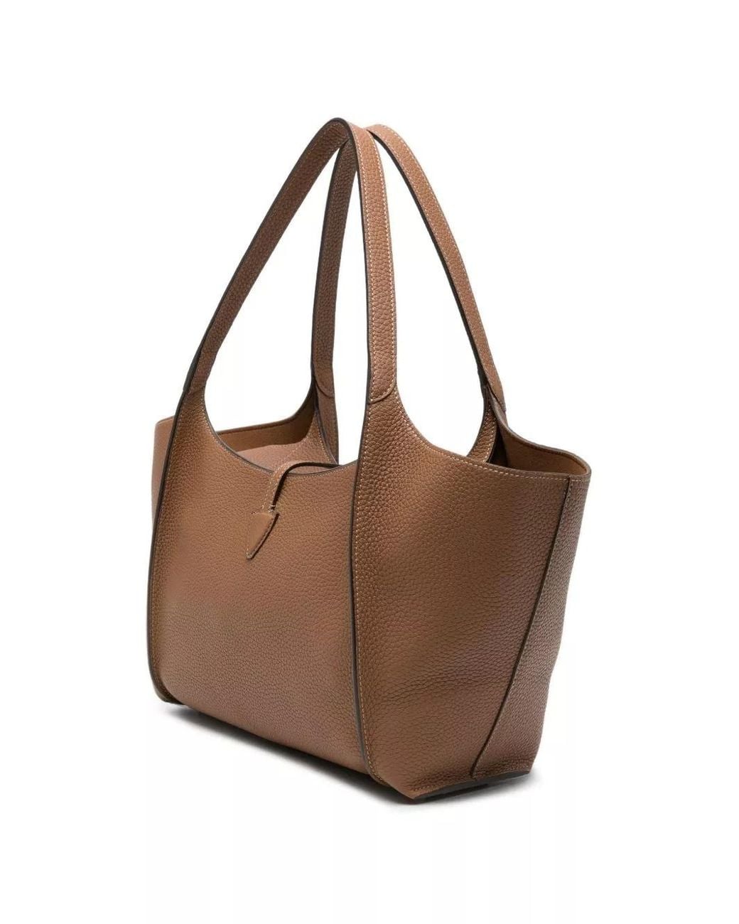 Tod's Brown T Buckle Tote Bag