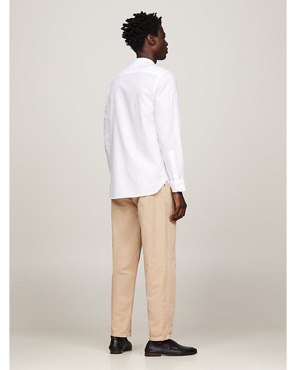 Tommy Hilfiger White Long-Sleeved Shirt for men