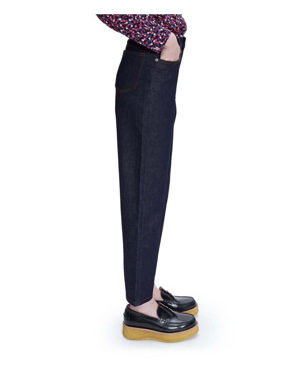 A.P.C. Blue Martin Straight-Leg Jeans