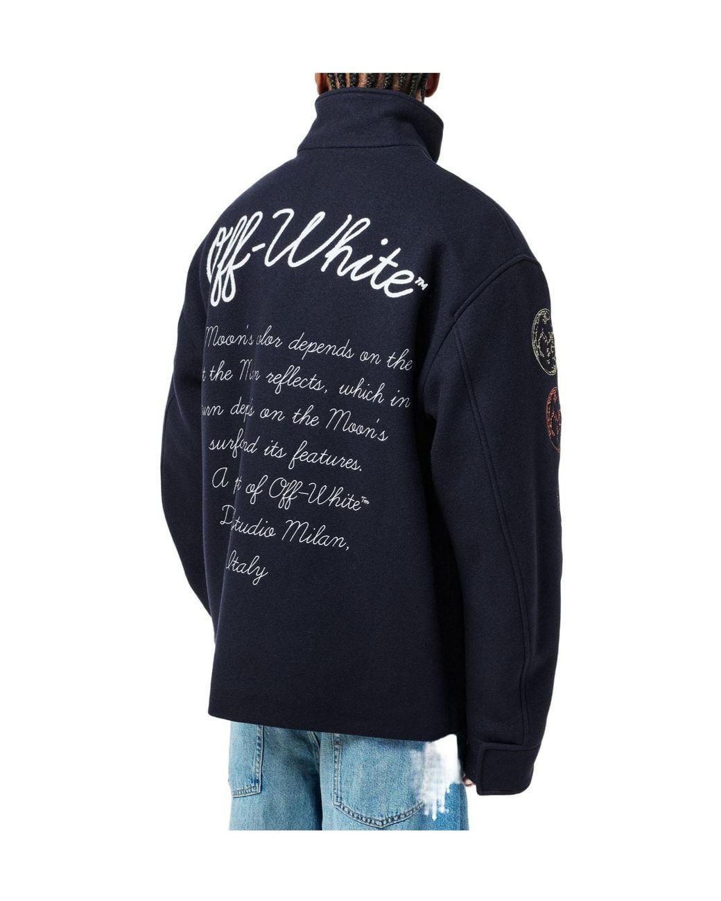 Off-White c/o Virgil Abloh Blue Moon Jacket Sn99 for men