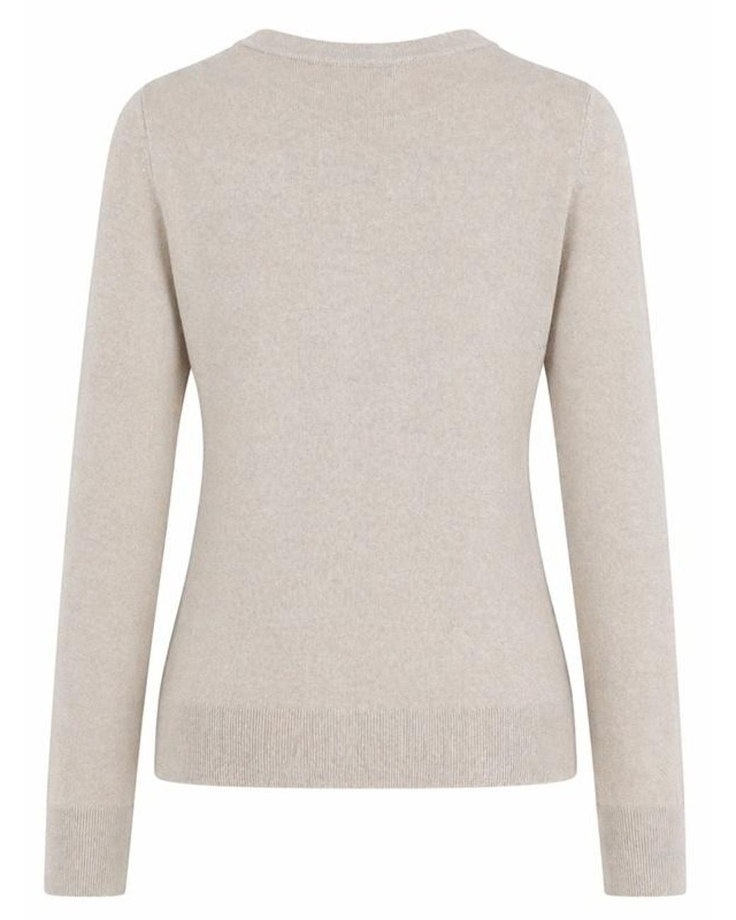 Maison Kitsuné Natural Maison Kitsuné Baby Fox Regular Jumper