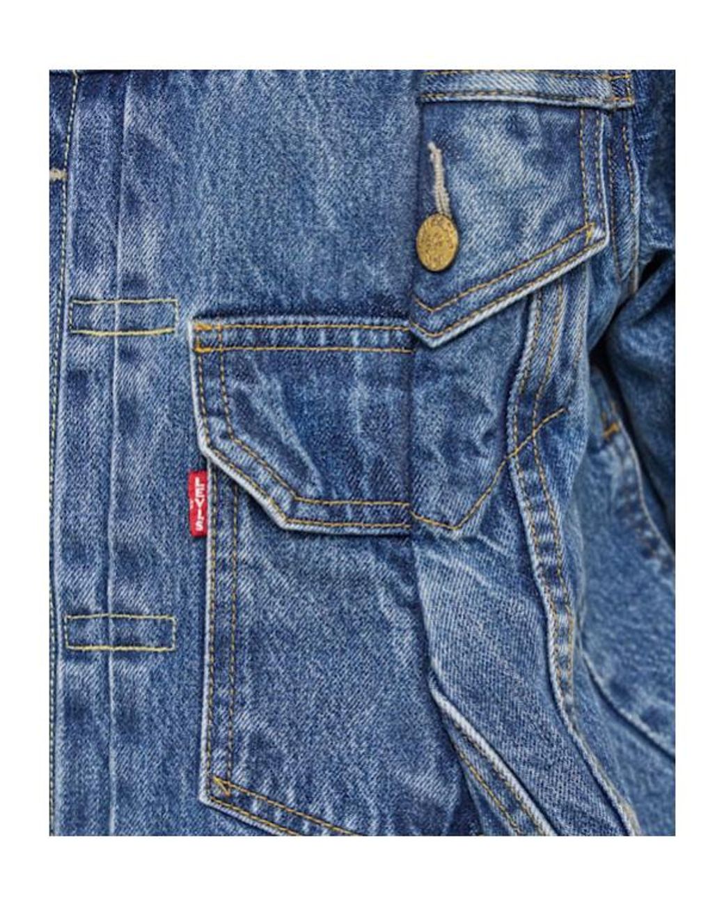 Sacai Blue Levi's Denim Jacket