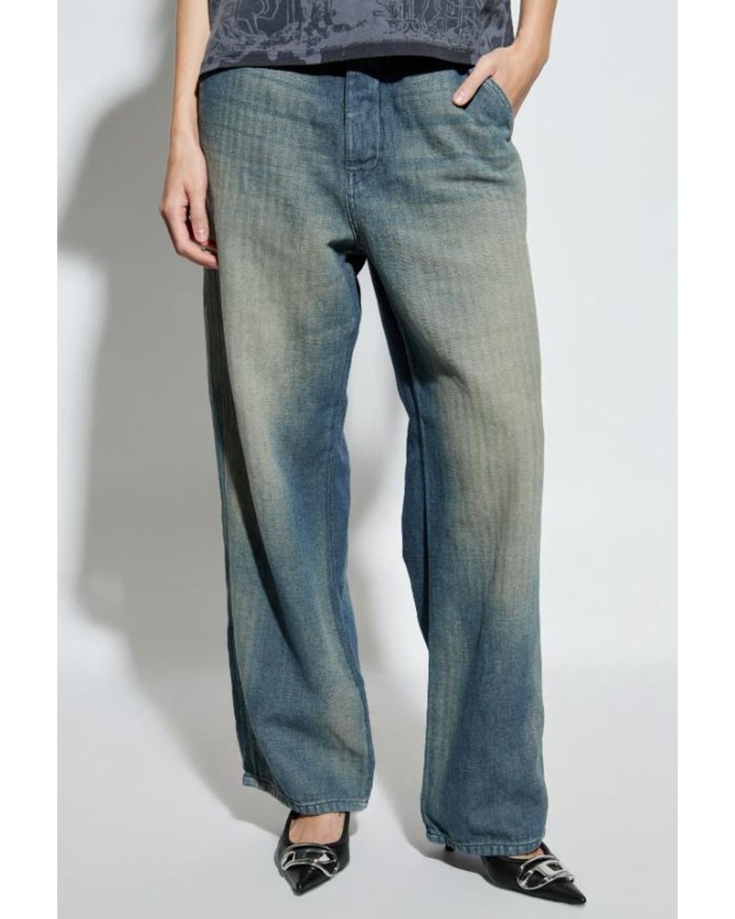 DIESEL Blue D-Phant Chino Jeans for men