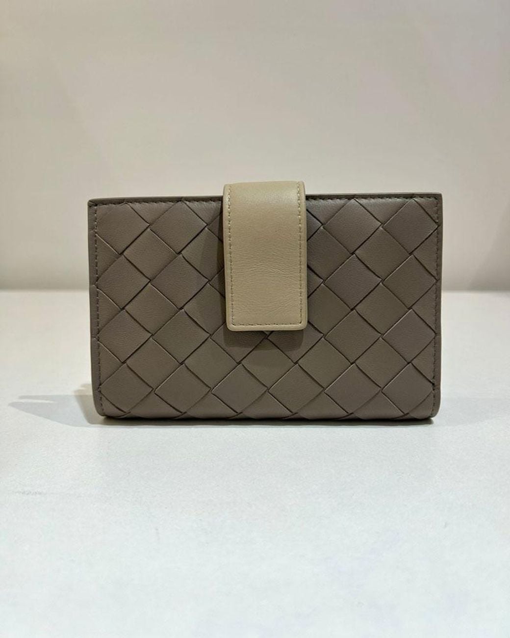 Bottega Veneta Gray Wallet