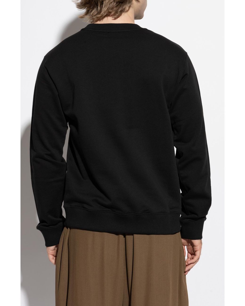 KENZO Black Sweatshirt With A Distinctive Tiger Head for men