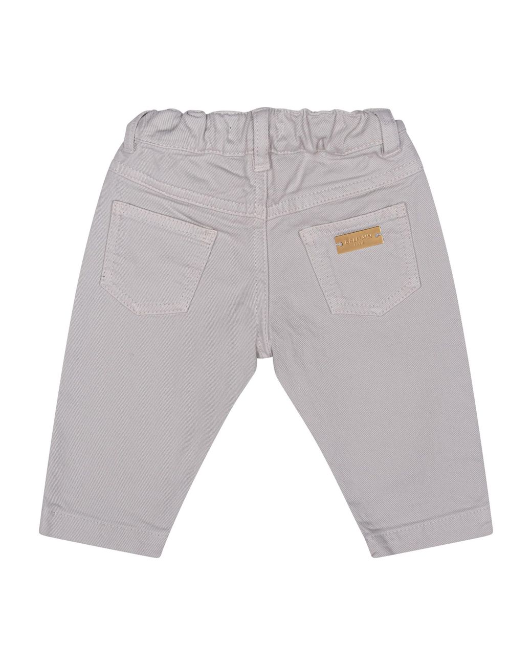 Balmain Gray Belt Loop Pants