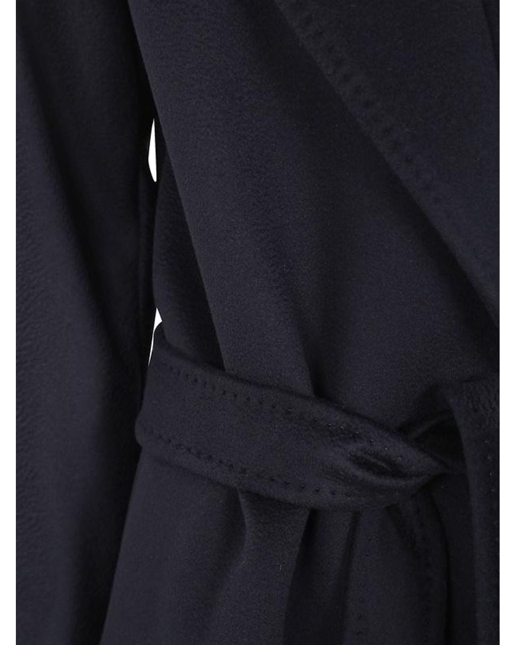 Max Mara Brown Tan Mstdravenna Belted Wrap Coat