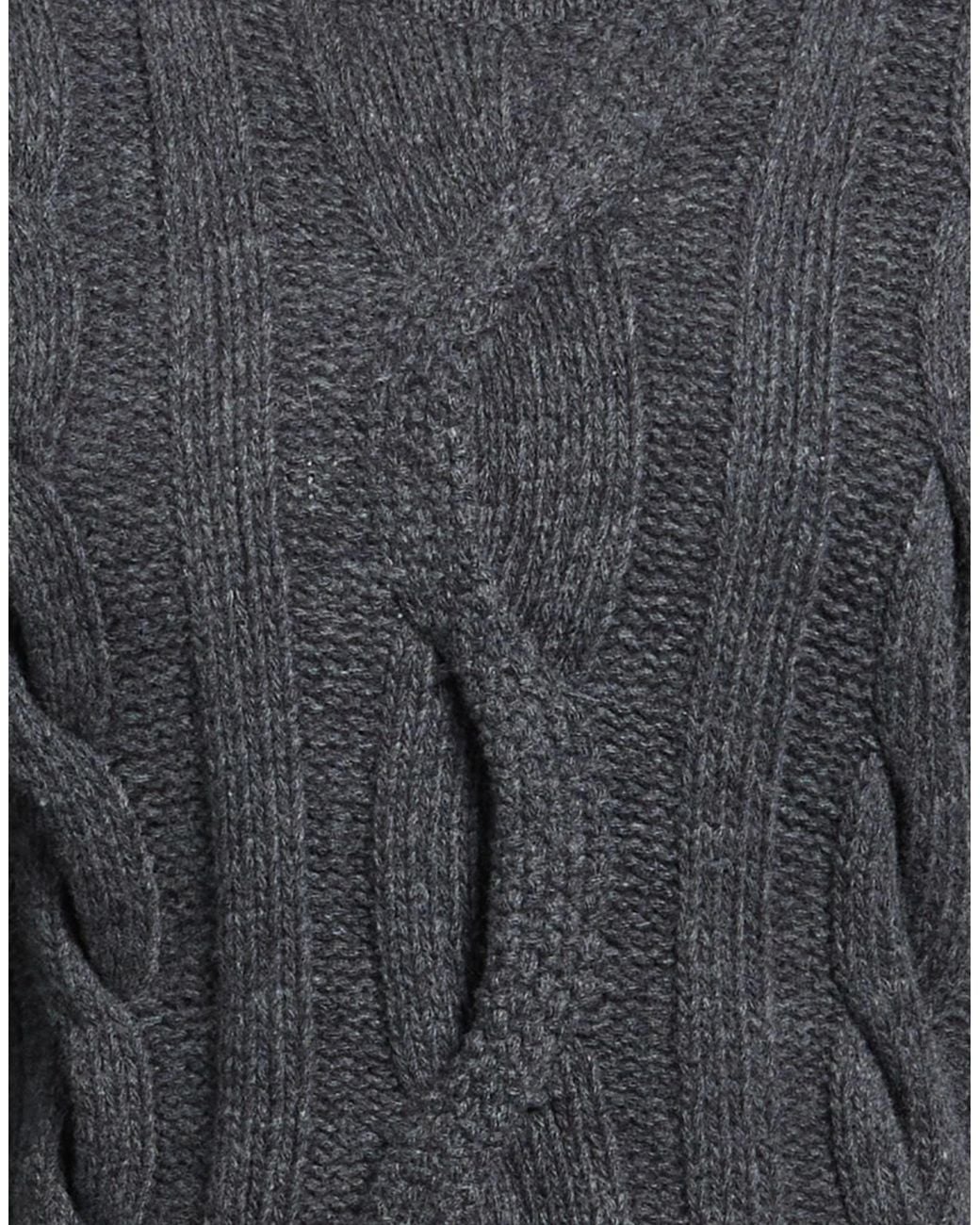 Weekend by Maxmara Gray Cable-Knit Jumpers