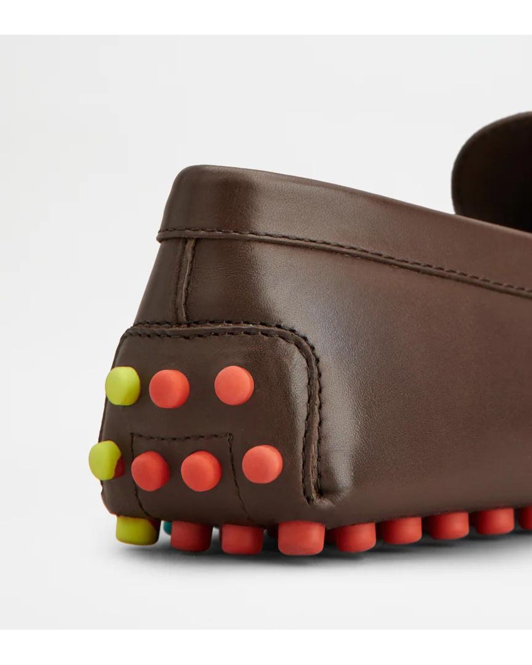 Tod's Brown Gommino Loafers