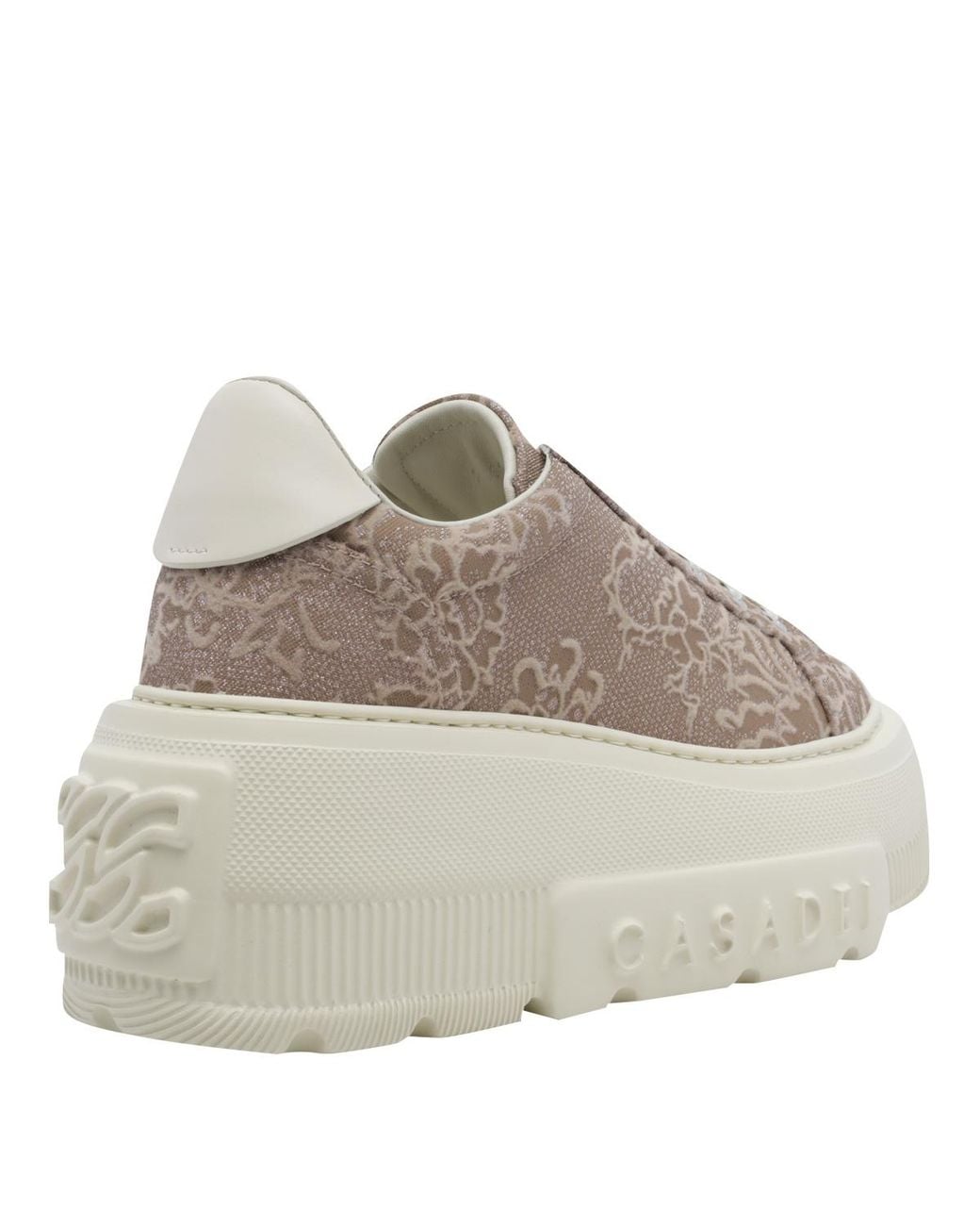 Casadei Gray Nexus Rigel Platform Sneakers