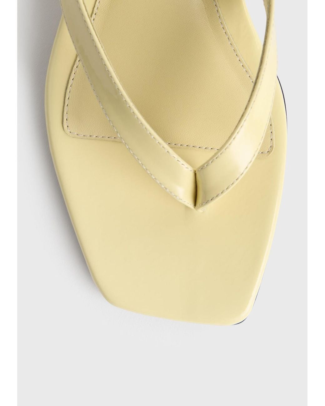 Totême  Metallic Naplack Kitten-Heel Sandals